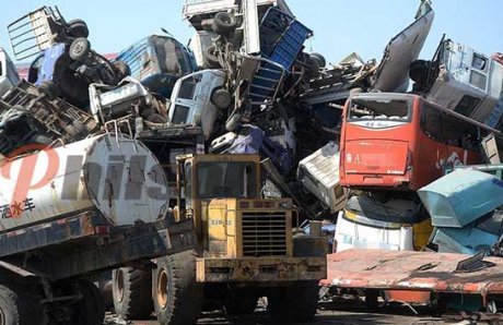 汽车拆解破碎的流程