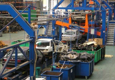 江苏汽车拆解设备配套生产线